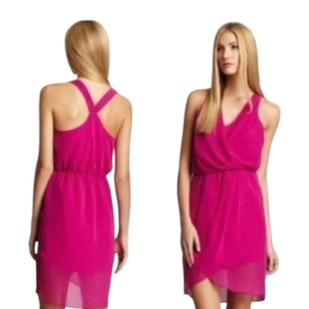 W118 by Walter Baker Pink Fusia Opal Mini Dress Size Medium New with Tags 158.00